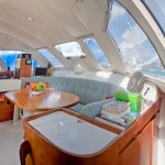 Saloon Yemaya Sailing Catamaran