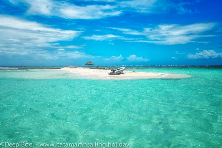 a short Caribbean sailing trip going to Mopion